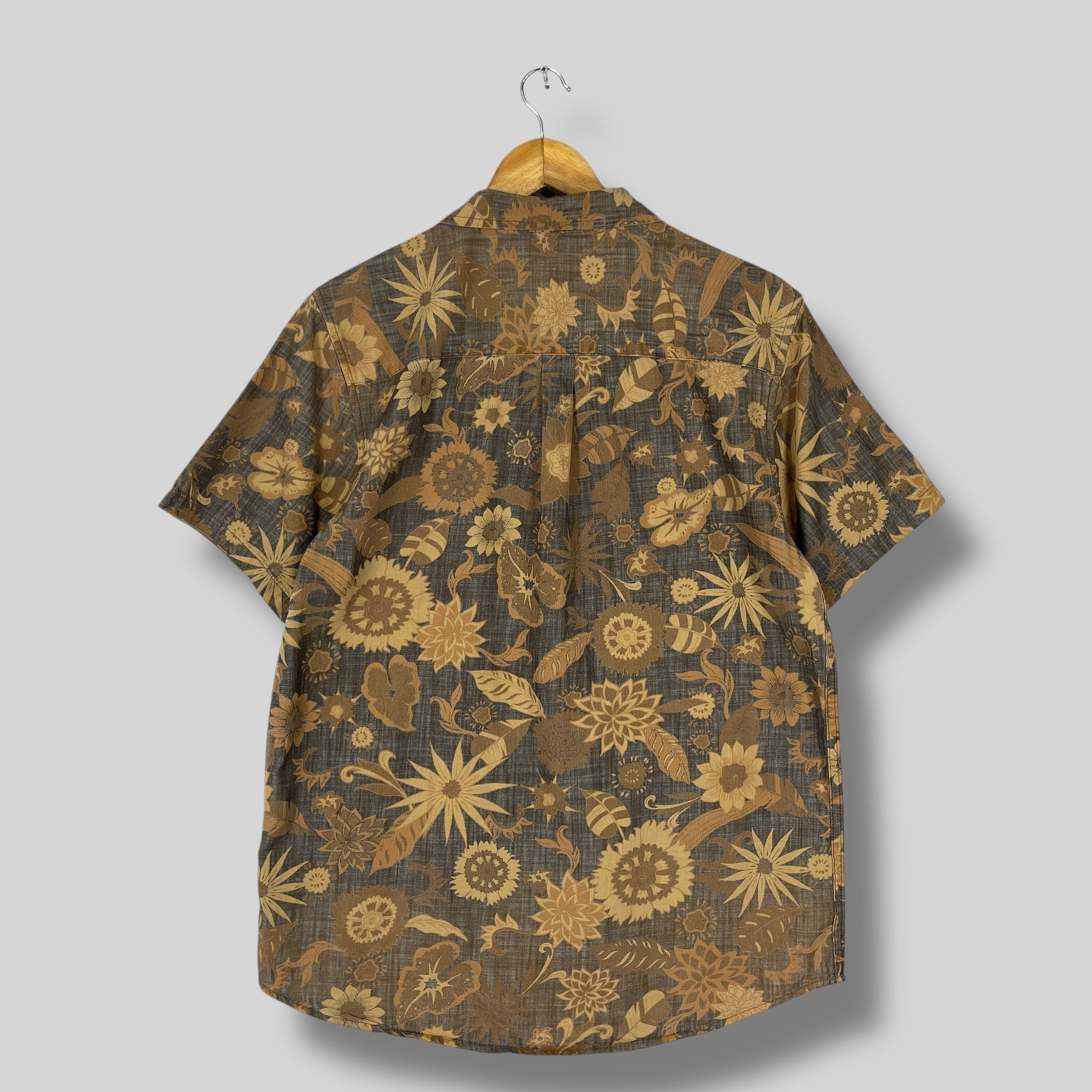 O'Neill Vintage O'Neill Floral Motive Printed Hawaiian Shirt Size US M / EU 48-50 / 2 - 7 Thumbnail