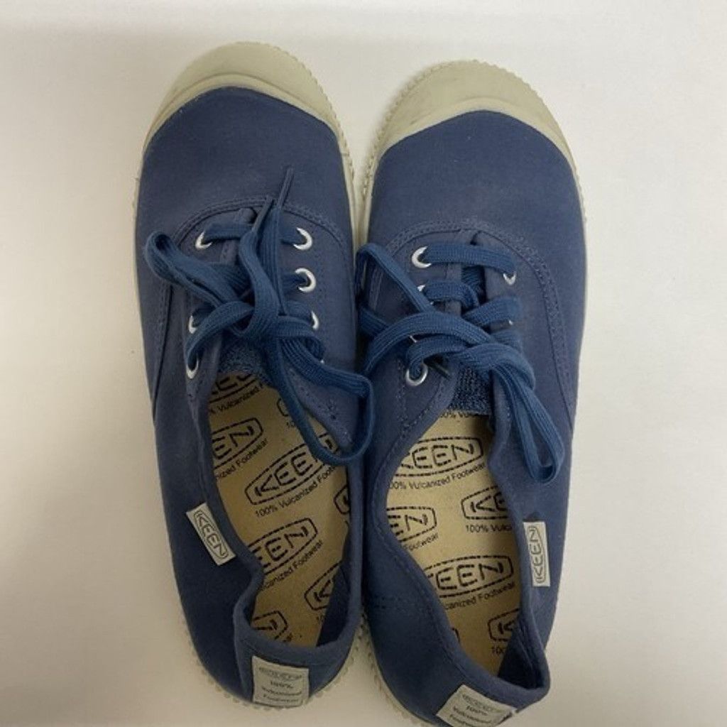KEEN NWT Keen Vulcanized Canvas Sneakers Women Size 8.5 Navy Blue Size US 8.5 / IT 38.5 - 12 Thumbnail