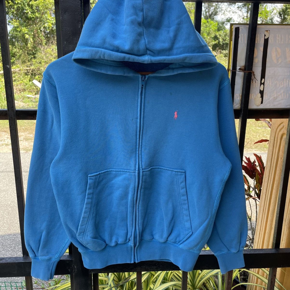 Ralph Lauren 🔥Ralph Lauren Small Pony Logo Full Zipper Sweater Hoodie Size US S / EU 44-46 / 1 - 5 Thumbnail