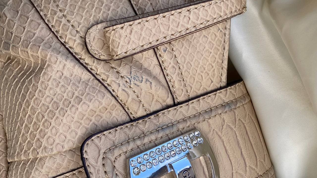 Vintage Vintage Guess beige shoulder bag Size ONE SIZE - 5 Thumbnail