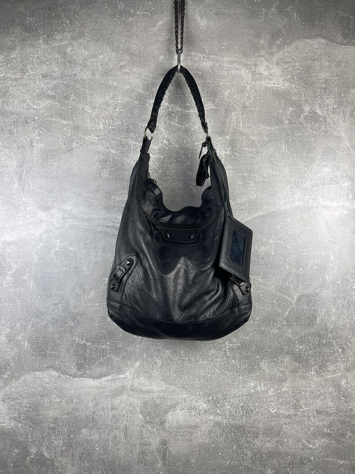 archives leather city shoulder bag Y2K