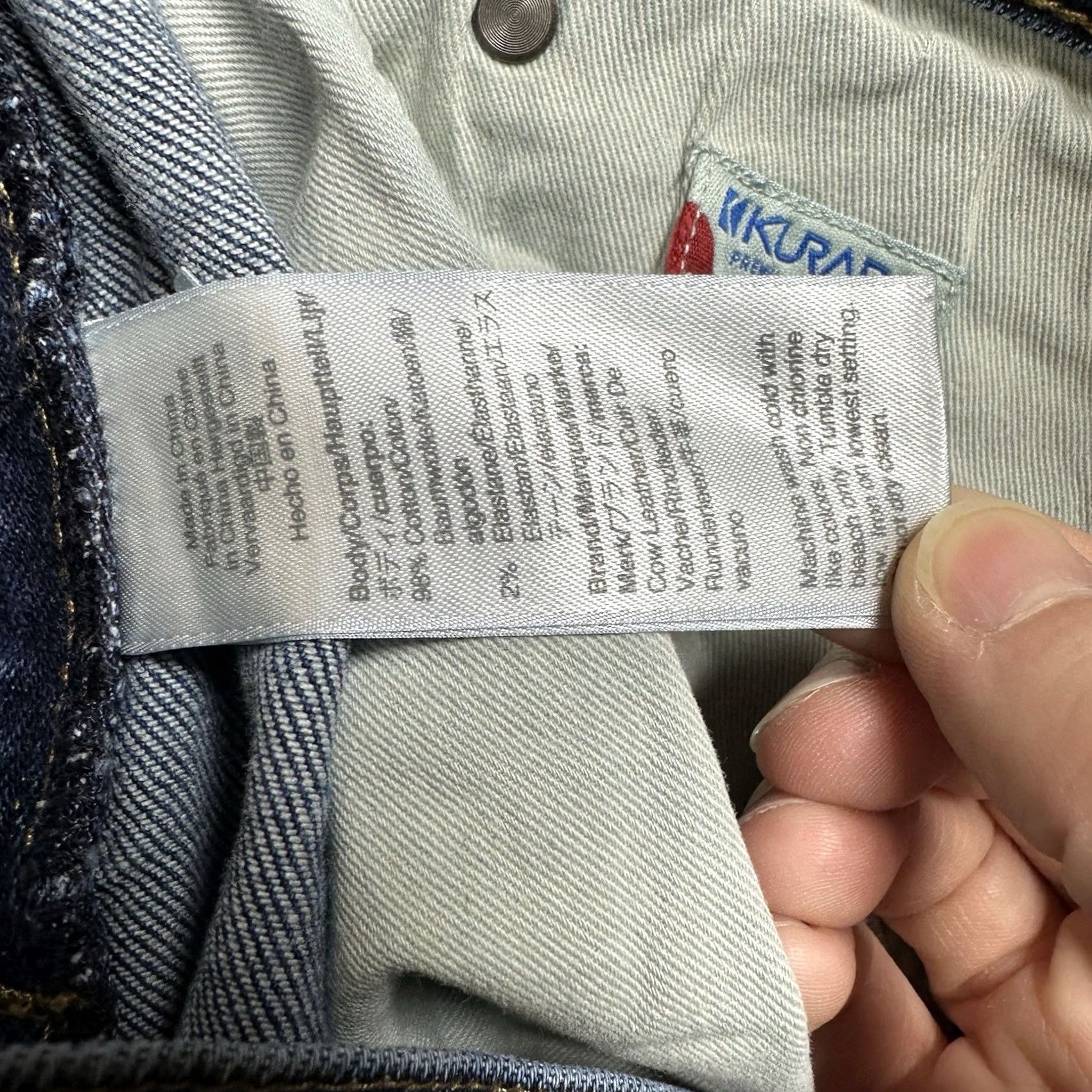J.Crew J Crew Jeans Mens 484 Slim Fit 30x32 (31x30.5) Blue Japanese Kurabo Denim GUC Size US 32 / EU 48 - 6 Thumbnail