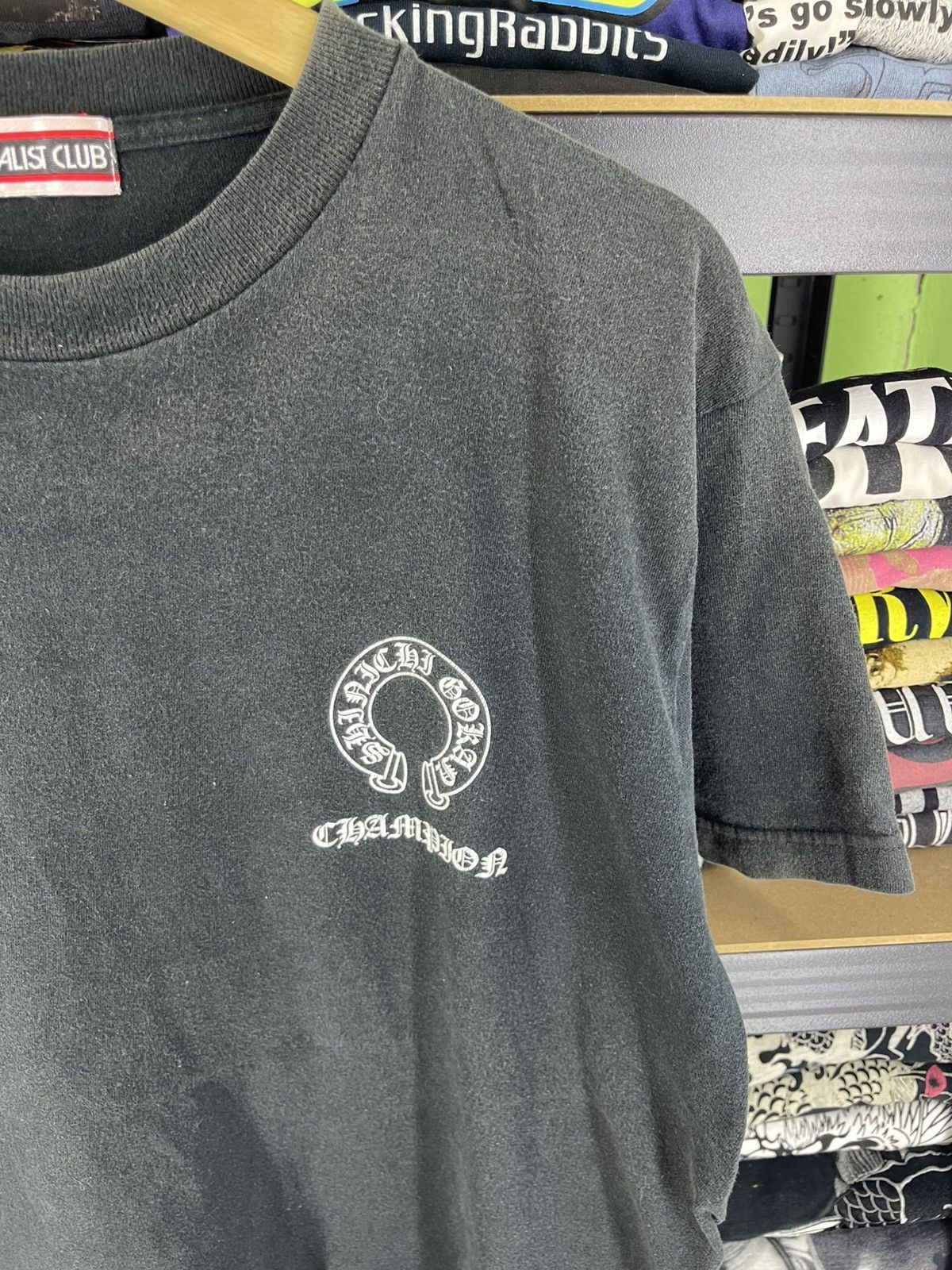 Japanese Brand Vintage Champion Style Chrome Hearts Shirt Tee Size US M / EU 48-50 / 2 - 3 Thumbnail