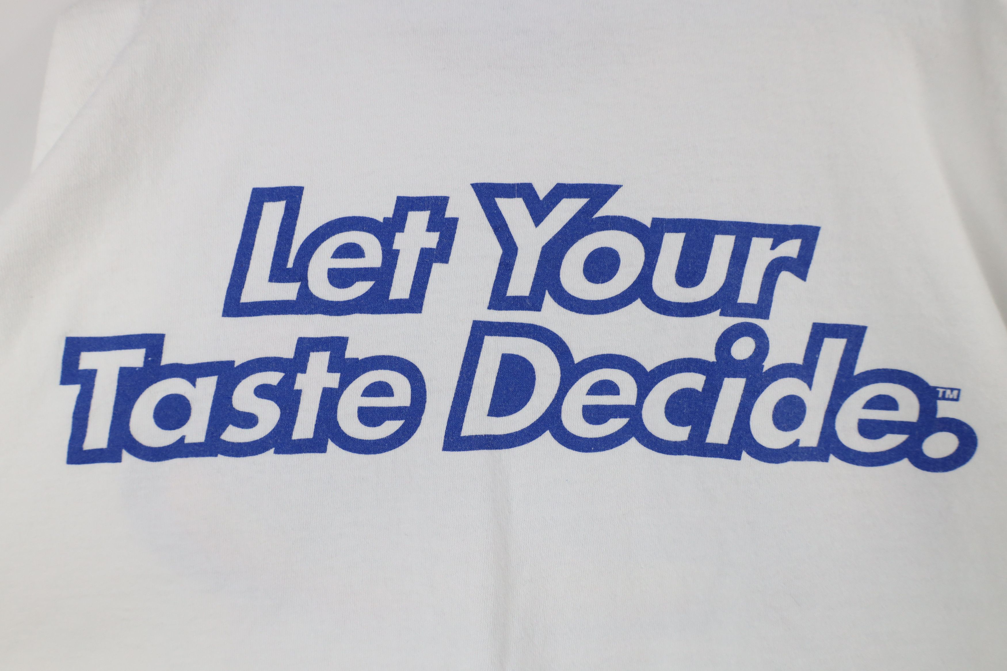 Vintage Vintage 90s Spell Take the Pepsi Challenge Soda Pop T-Shirt Size US XL / EU 56 / 4 - 7 Thumbnail