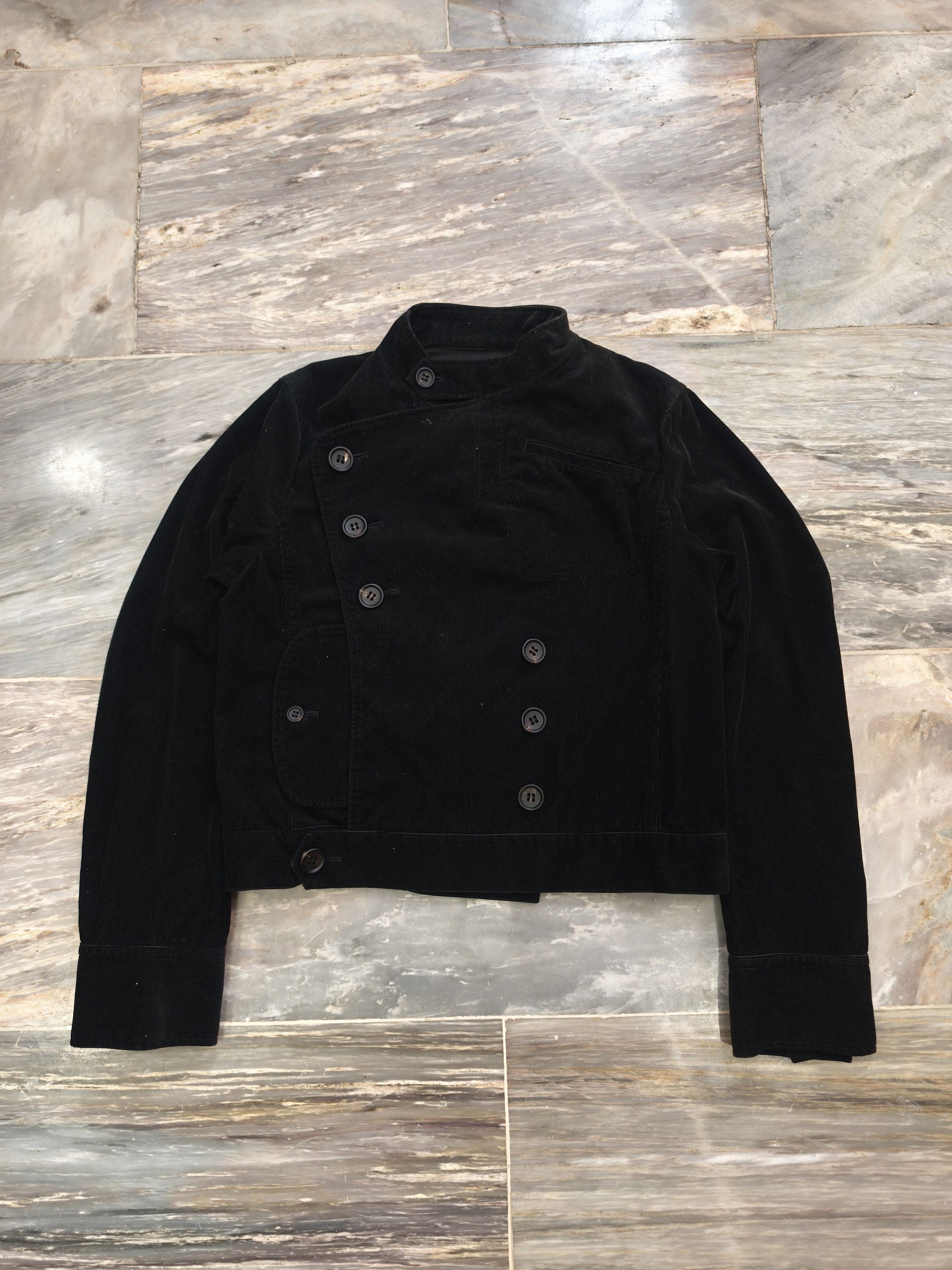Y's Archive Y's - Yohji Yamamoto Corduroy Biker Jacket Size US M / EU 48-50 / 2 - 1 Thumbnail