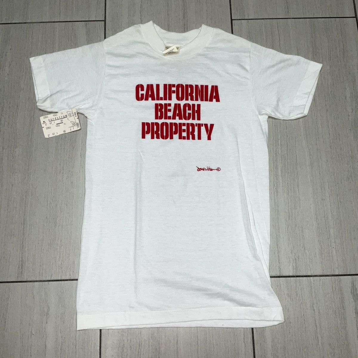 Vintage California Beach Property Vintage T-shirt Size US S / EU 44-46 / 1 - 1 Thumbnail