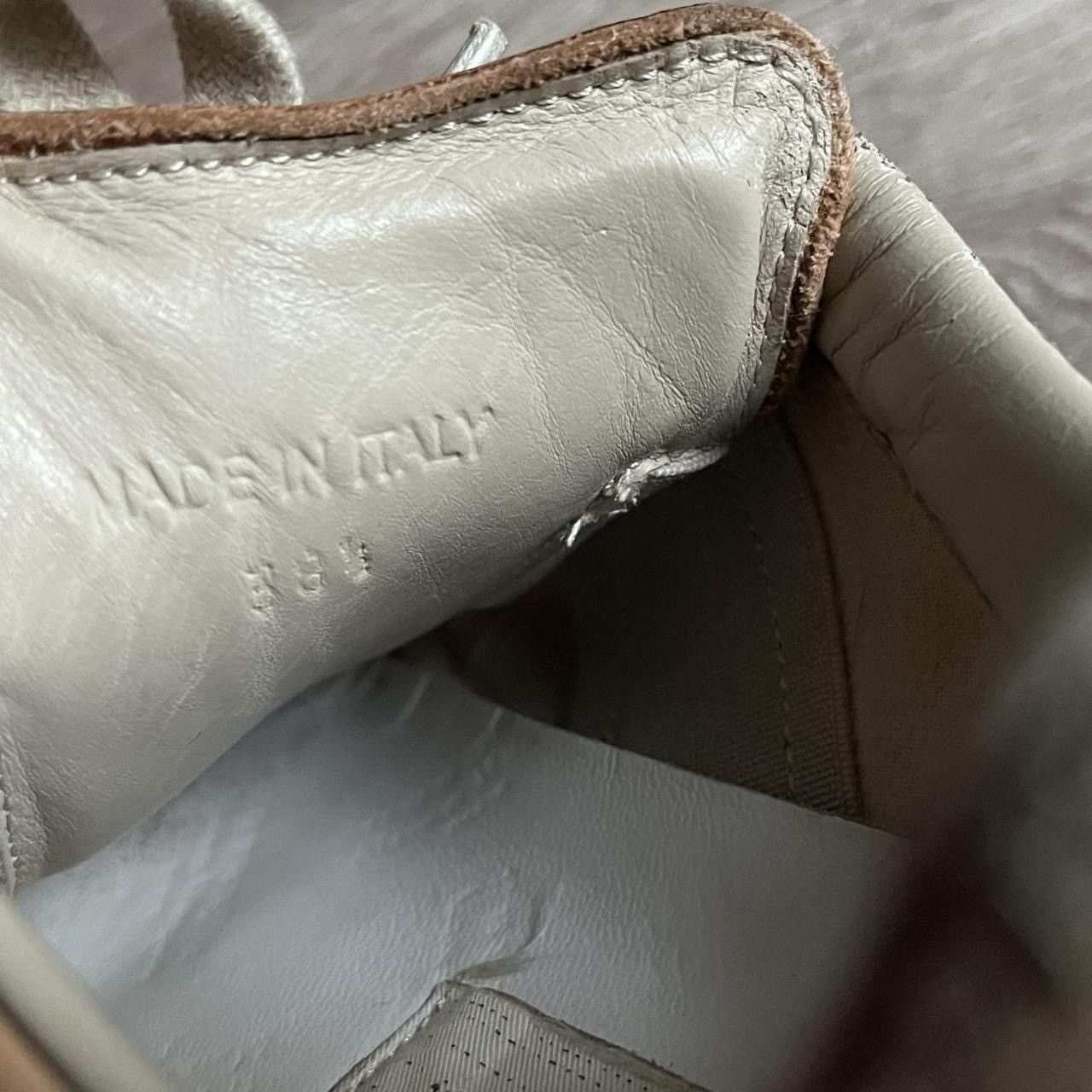 Maison Margiela two tone tan painted margiela gat Size US 8.5 / IT 38.5 - 7 Thumbnail