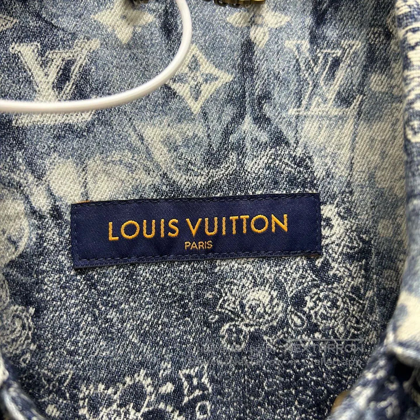 Louis Vuitton Louis Vuitton Tie-Dye Denim Shirt L. Size US L / EU 52-54 / 3 - 3 Thumbnail