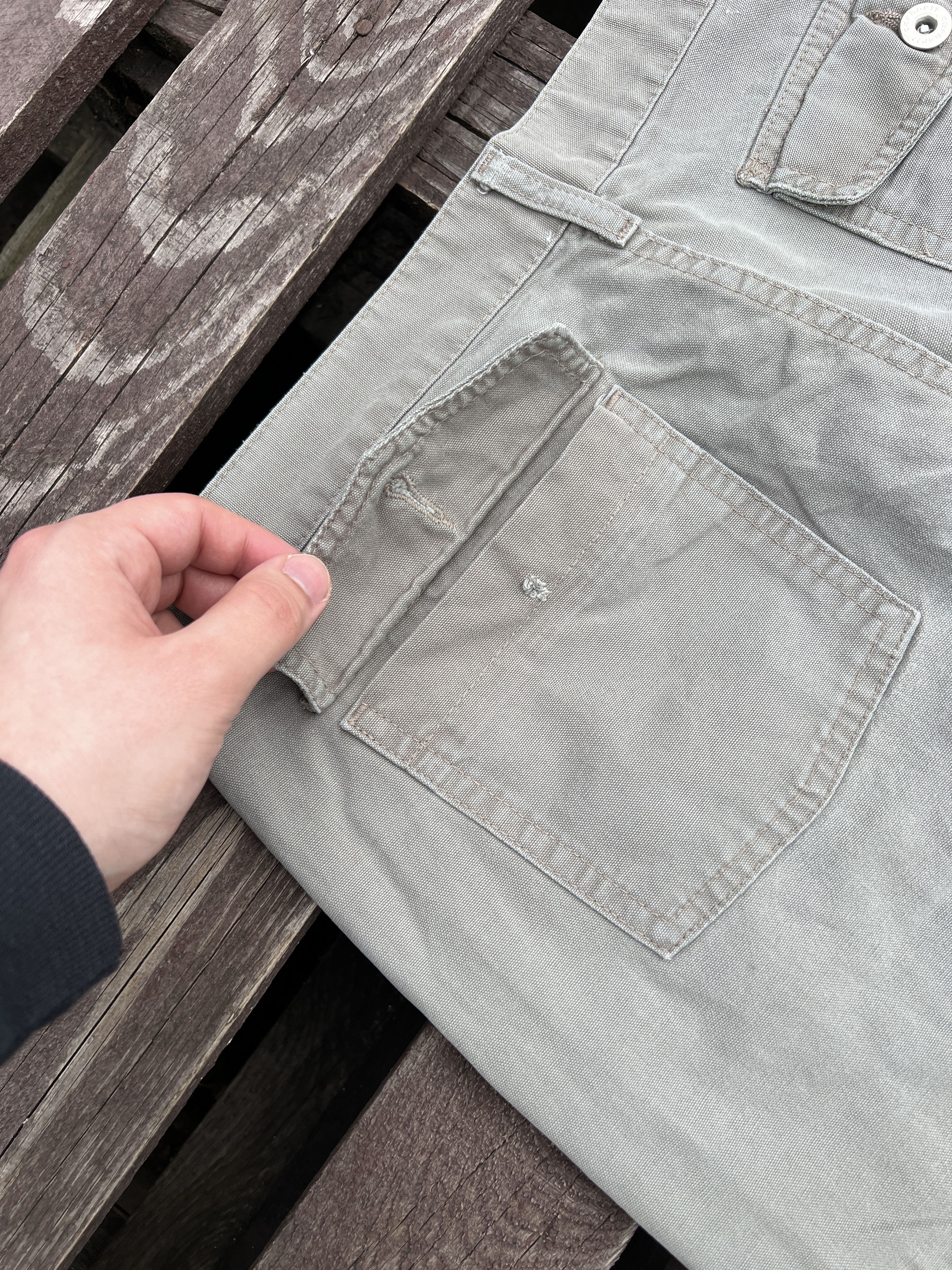 Carhartt Carhartt Y2K Vintage W’Office Pant Flared Pants Size 30" / US 8 / IT 44 - 4 Thumbnail