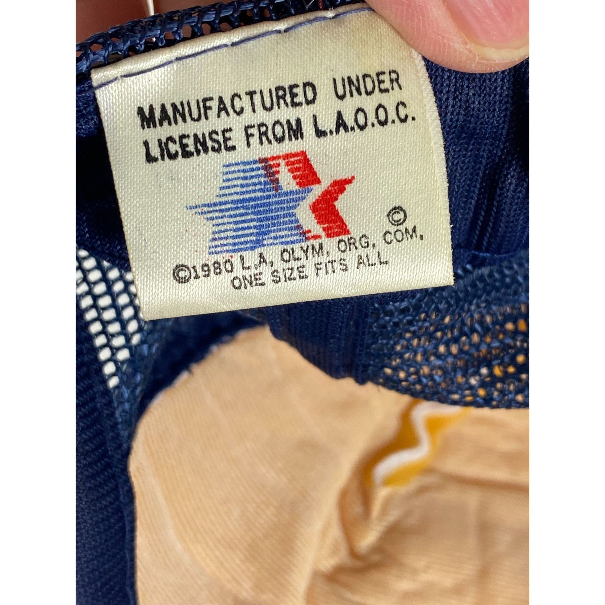 Other × Vintage VTG L.A,.O.O.C. Los Angeles 1984 Olympics Trucker Mesh Snapb Size ONE SIZE - 5 Thumbnail