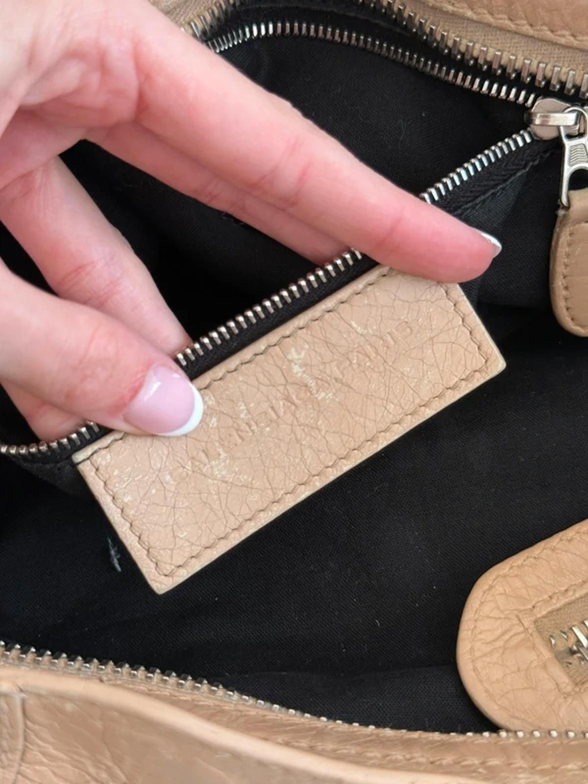 Balenciaga Balenciaga Le City Handbag – Beige Size ONE SIZE - 10 Thumbnail