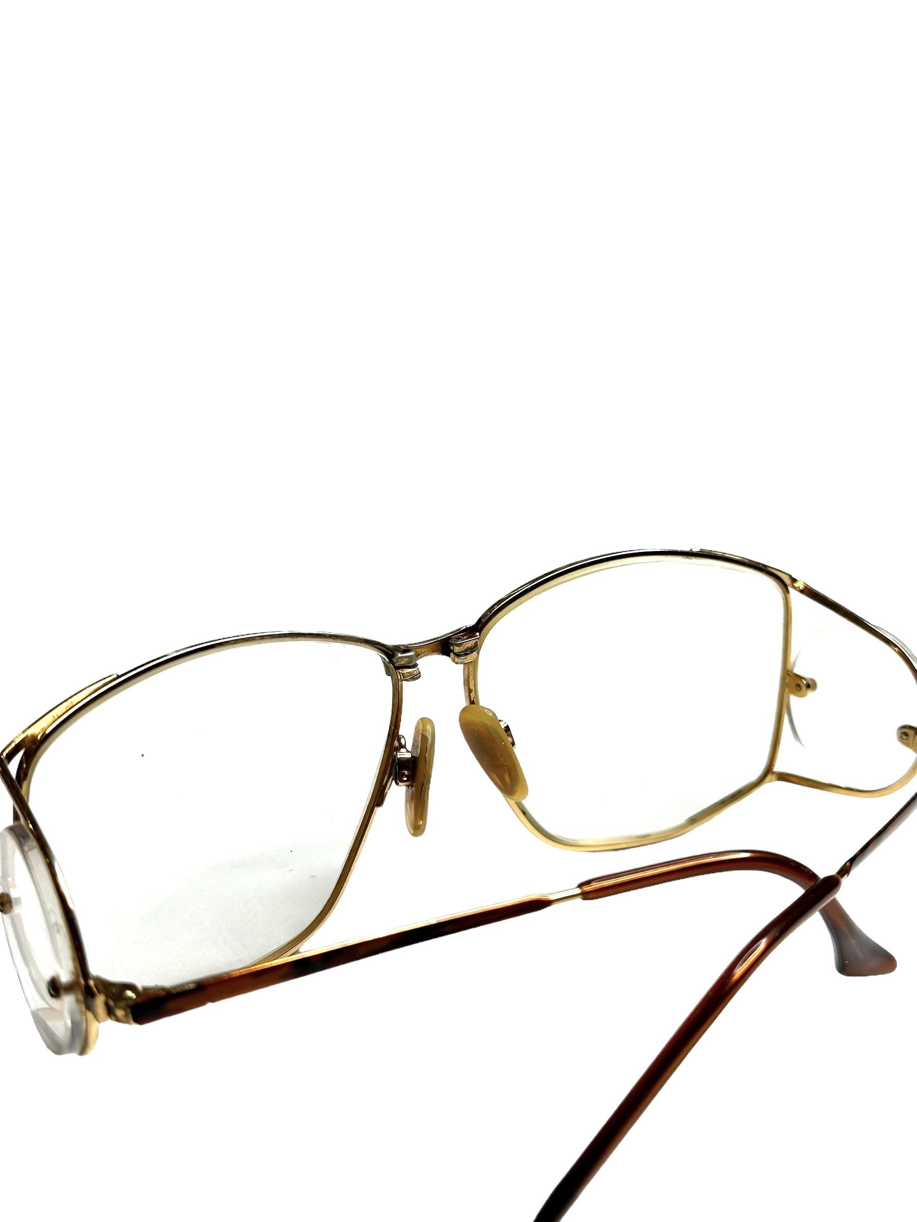 Yves Saint Laurent 80’s YSL Side Lenses Round Vintage Sunglasses Size ONE SIZE - 8 Thumbnail