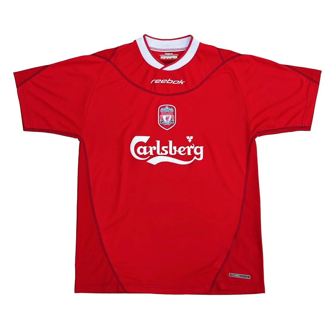 Reebok × Vintage Liverpool FC 2002 ‘04 Vintage Reebok Home Kit Jersey Shirt Size US L / EU 52-54 / 3 - 1 Thumbnail