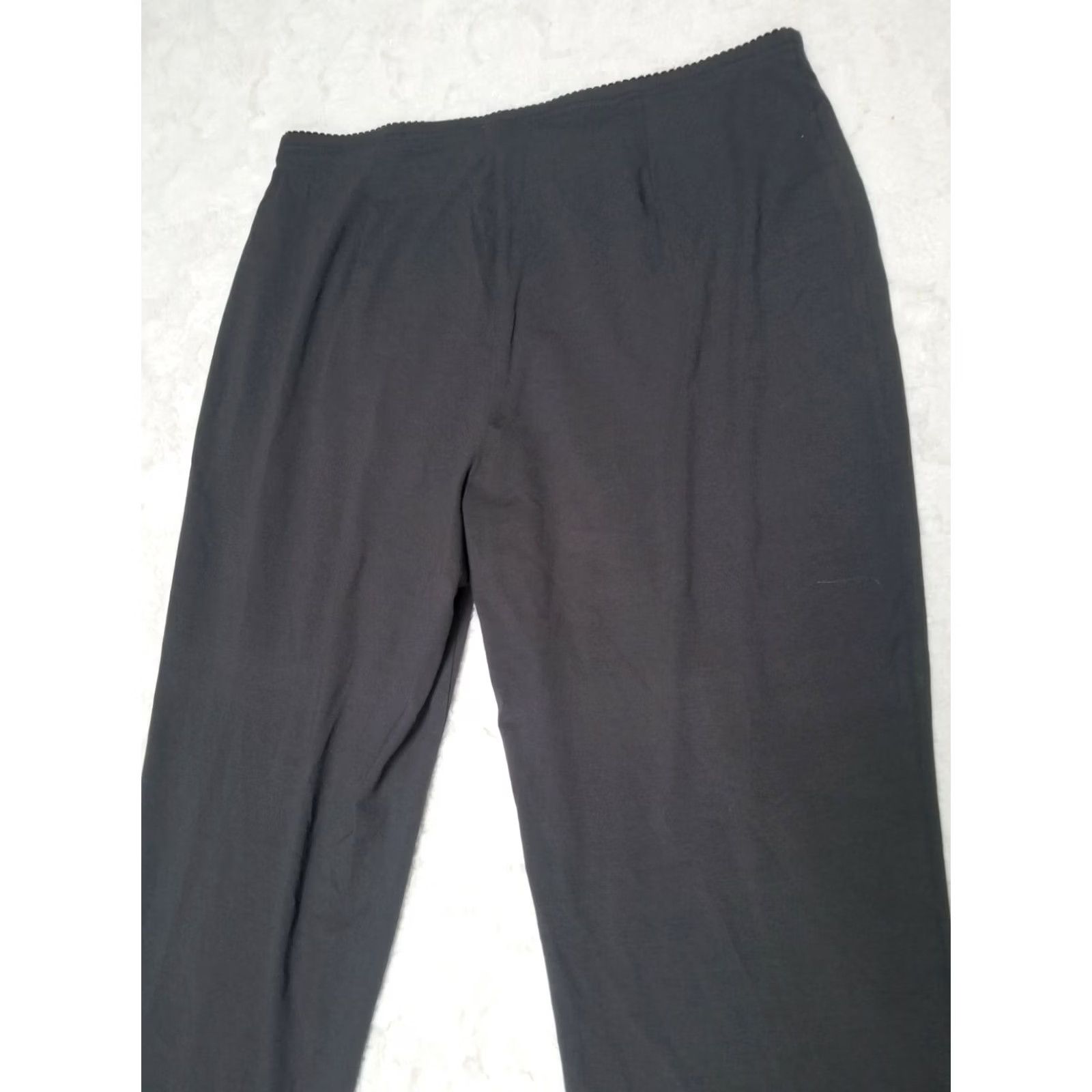 J. Jill J.Jill Womens Petite Medium High Waist Cropped Leggings Gray Pants Ior Linen? Size 32" / US 10 / IT 46 - 4 Thumbnail