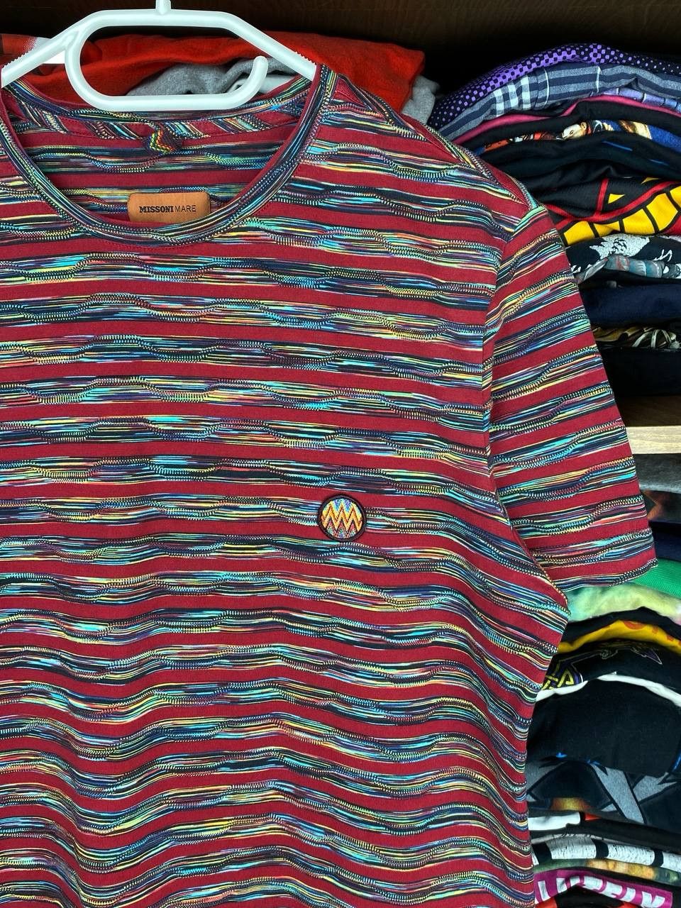 Missoni Missoni Mare Multicolor Knitted Short Sleeve Tee Size US S / EU 44-46 / 1 - 3 Thumbnail