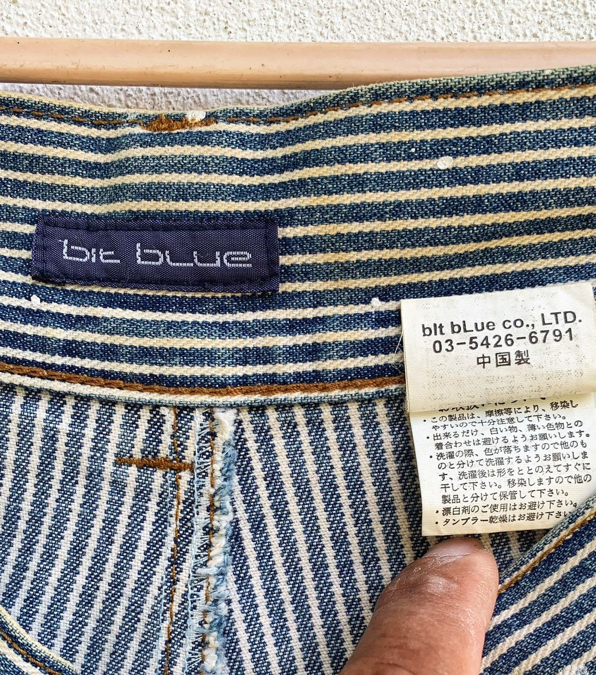 Vintage Distressed Hikori painter jeans Size 30" / US 8 / IT 44 - 9 Thumbnail