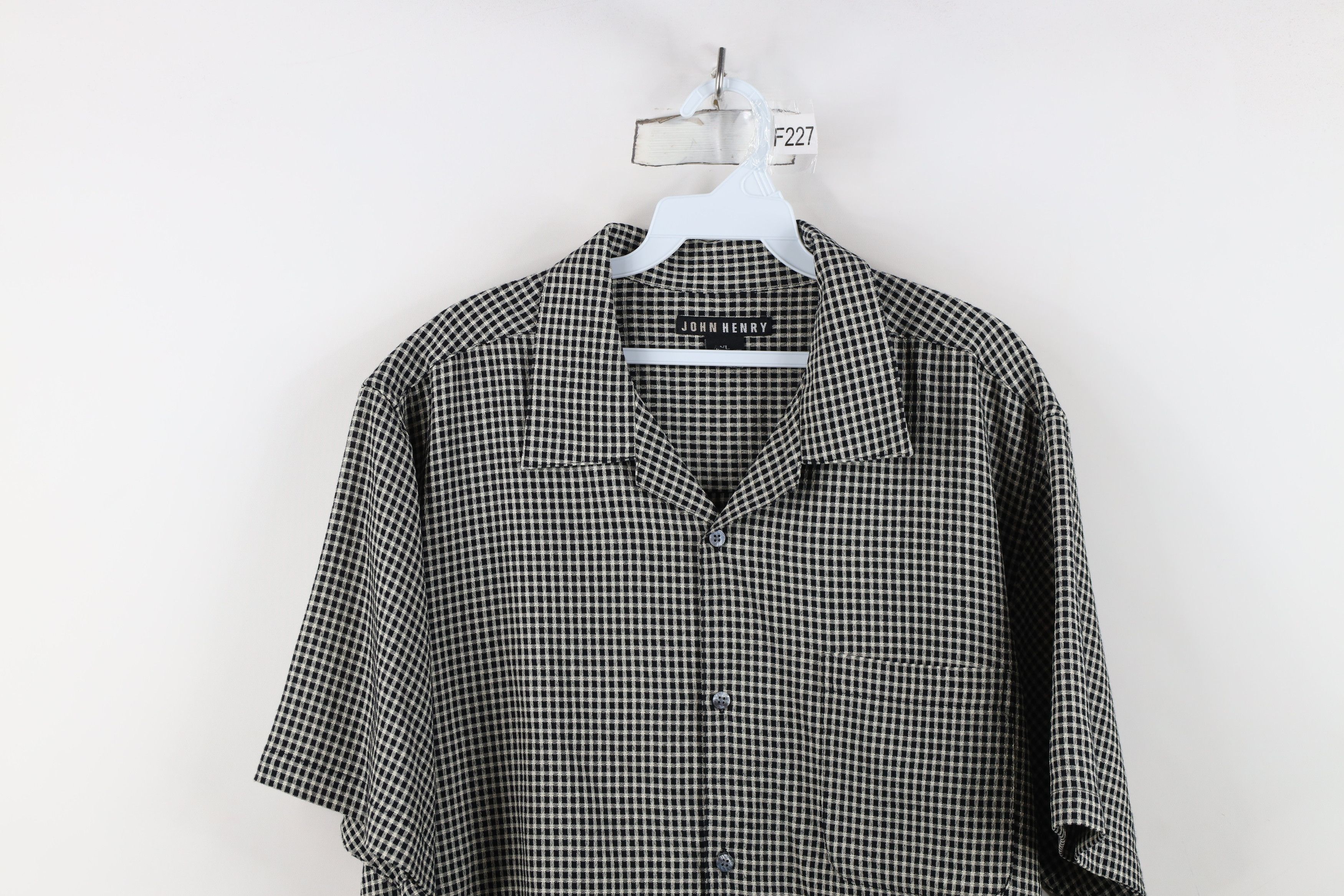 Vintage Vintage 90s Streetwear Camp Collar Short Sleeve Button Shirt Size US XL / EU 56 / 4 - 2 Thumbnail