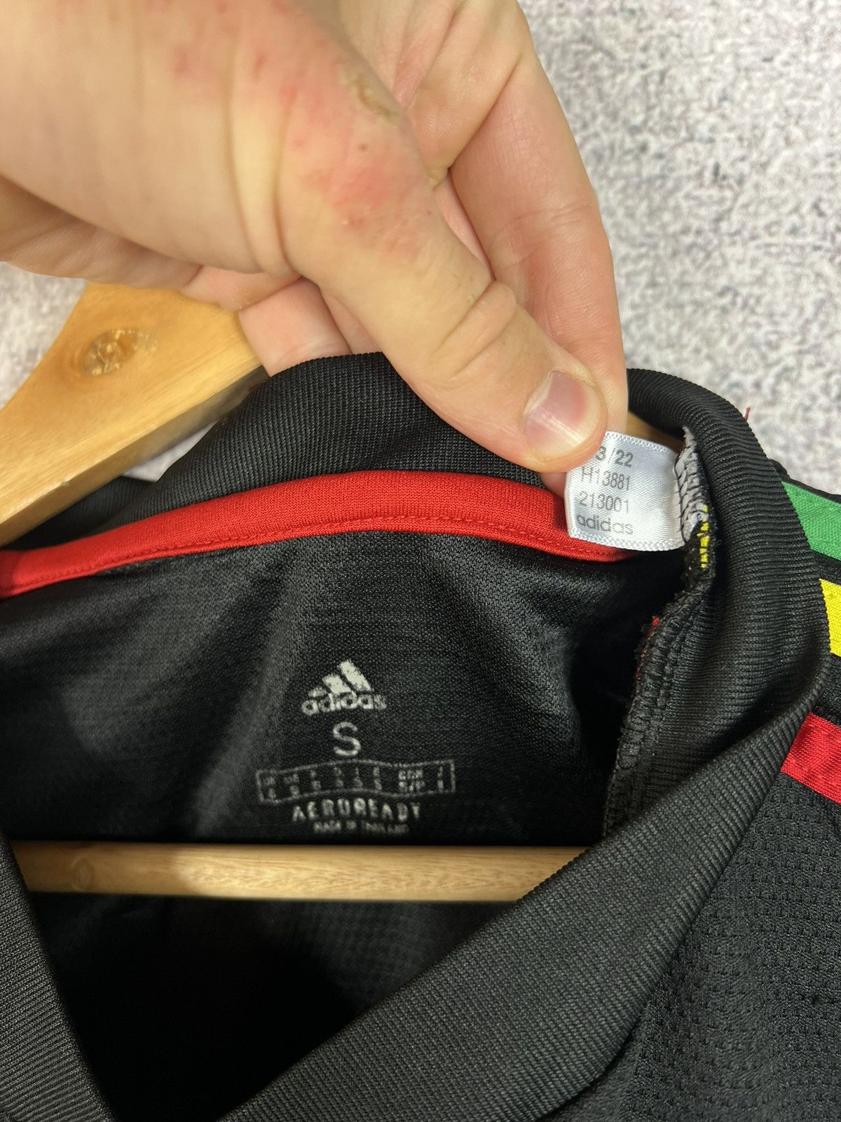 Adidas × Bob Marley Ajax Amsterdam Bob Marley 2021 2022 Third Soccer Jersey Size US S / EU 44-46 / 1 - 8 Thumbnail