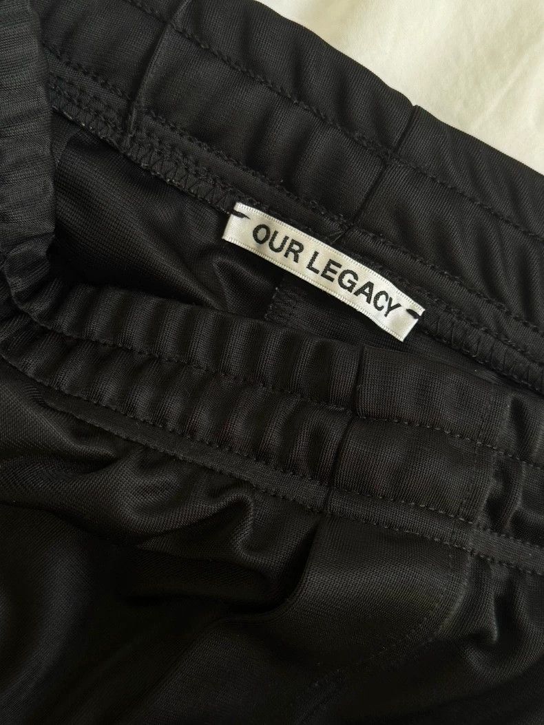 Our Legacy Our Legacy Black ribbon decorated tracksuit pants Size US 30 / EU 46 - 3 Thumbnail