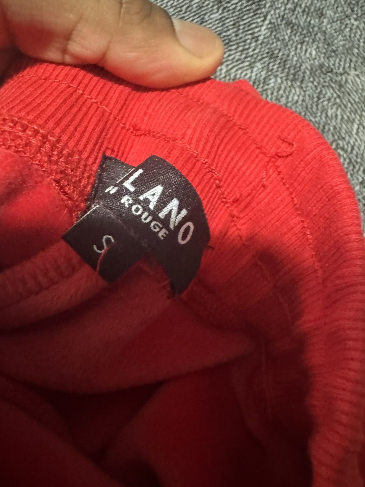 Other Red Milano di rouge sweatpants Size US 33 - 3 Thumbnail