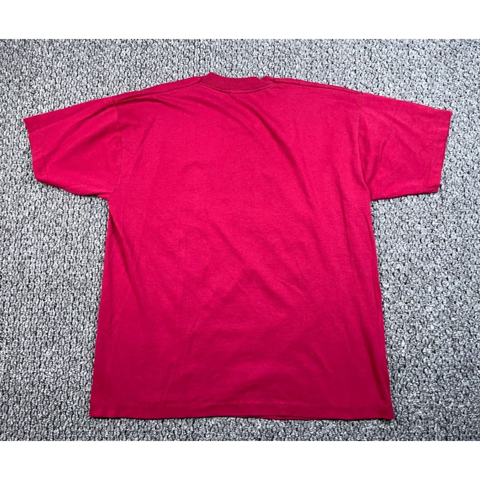 Fruit Of The Loom VTG Davison Michigan 90s T-Shirt Adult XL Dark Red 50-50 USA Tag Fruit of the Loom Size US XL / EU 56 / 4 - 2 Thumbnail