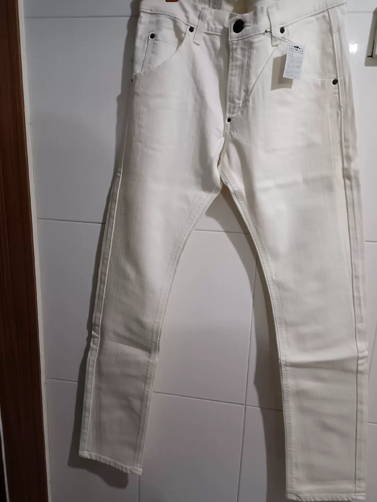 Lee LEE White Skinny Jeans Japan Made Size US 32 / EU 48 - 1 Thumbnail