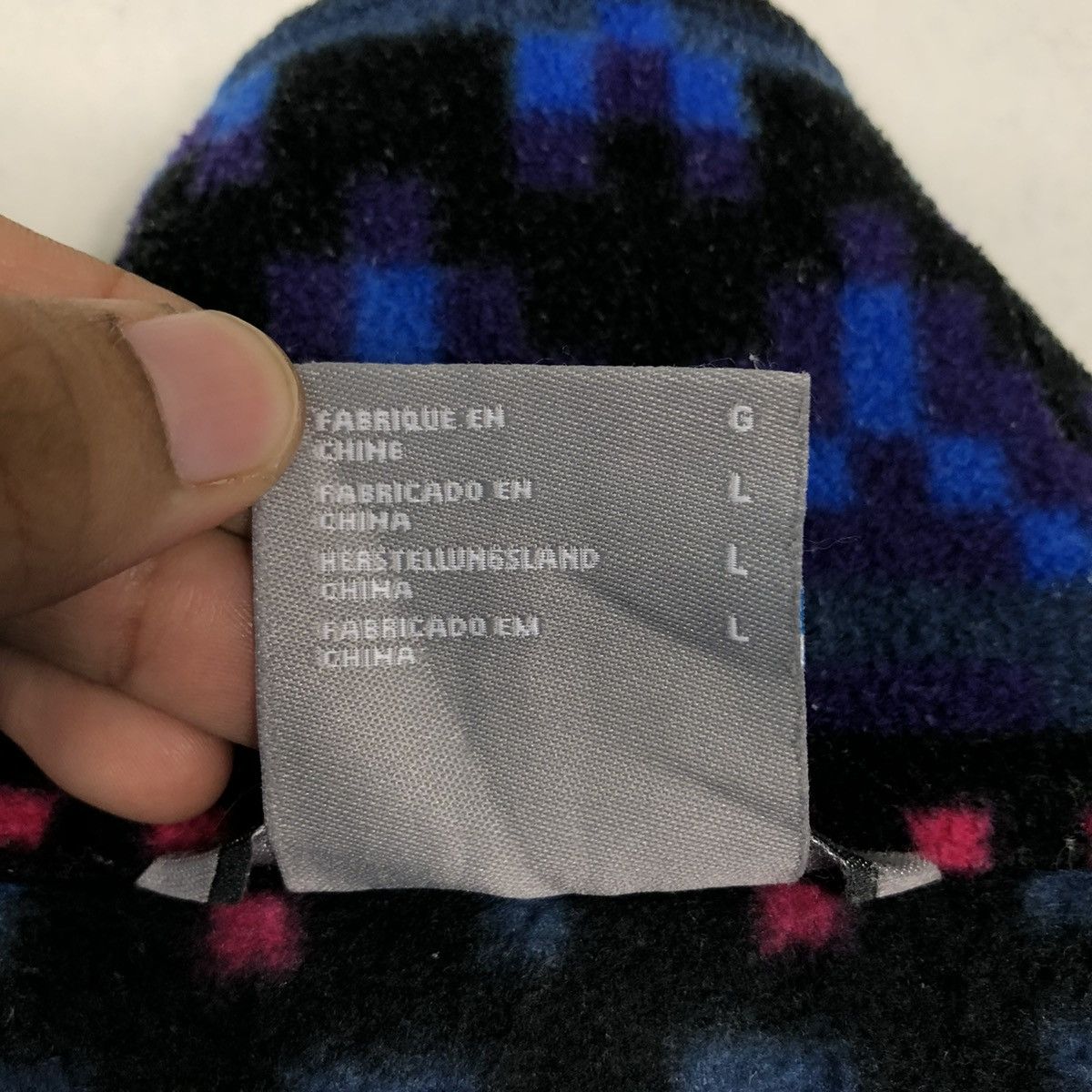 Japanese Brand 🔥VINTAGE FLEECE JACKET AZTEC NATIVE NAVAJO COLUMBIA Size US L / EU 52-54 / 3 - 16 Thumbnail