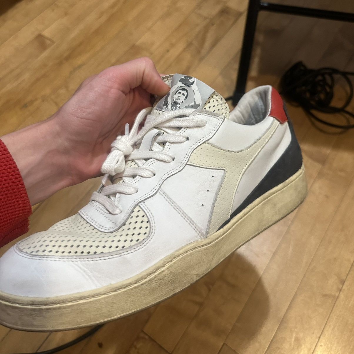 Diadora RARE Diadora limited edition Heritage MI Basket Low Size US 12 / EU 45 - 8 Thumbnail