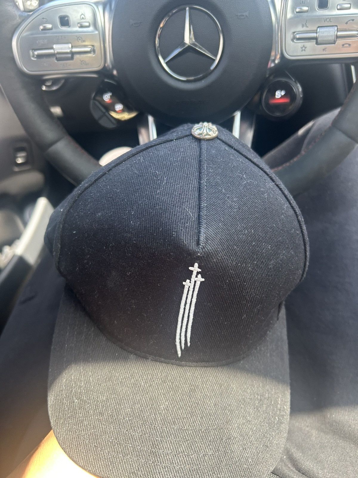 Chrome Hearts RS3 Baseball Hat Size ONE SIZE - 6 Thumbnail