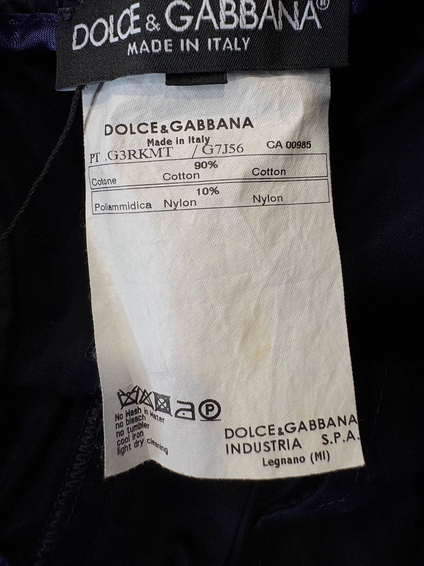Dolce & Gabbana Dolce&Gabbana Men's Pants K1 Size US 28 / EU 44 - 5 Thumbnail