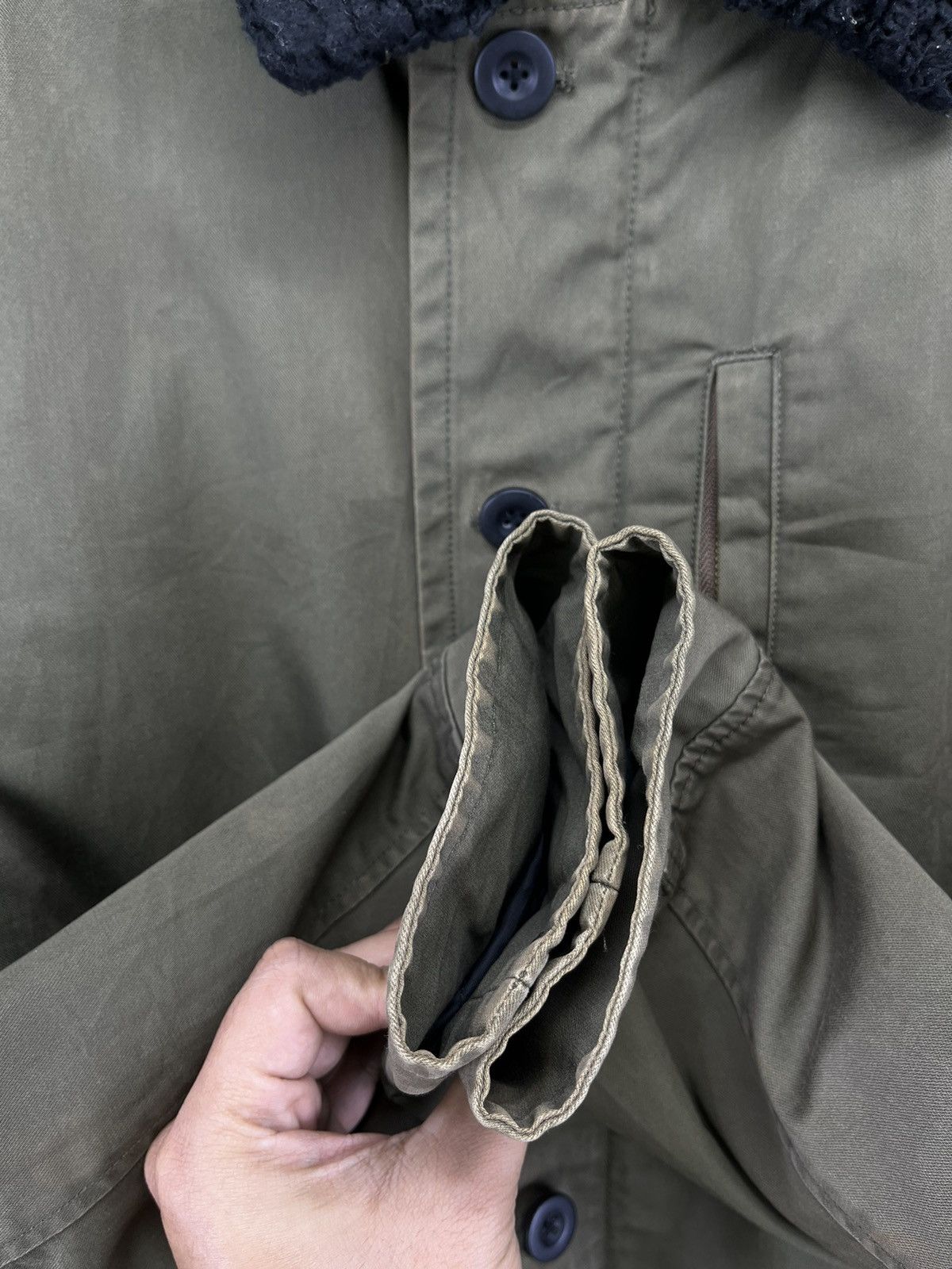 Boycott Vintage Boycott Military Zip Up Jacket Size US M / EU 48-50 / 2 - 12 Thumbnail