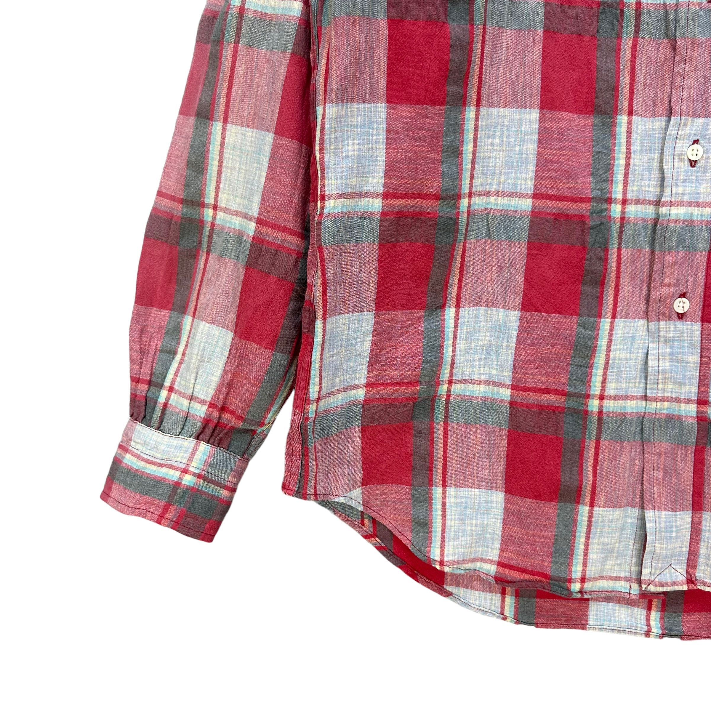 Sugar Cane SUGAR CANE CHECKED PLAID BUTTON UPS SHIRT #8999-47 Size US M / EU 48-50 / 2 - 4 Thumbnail