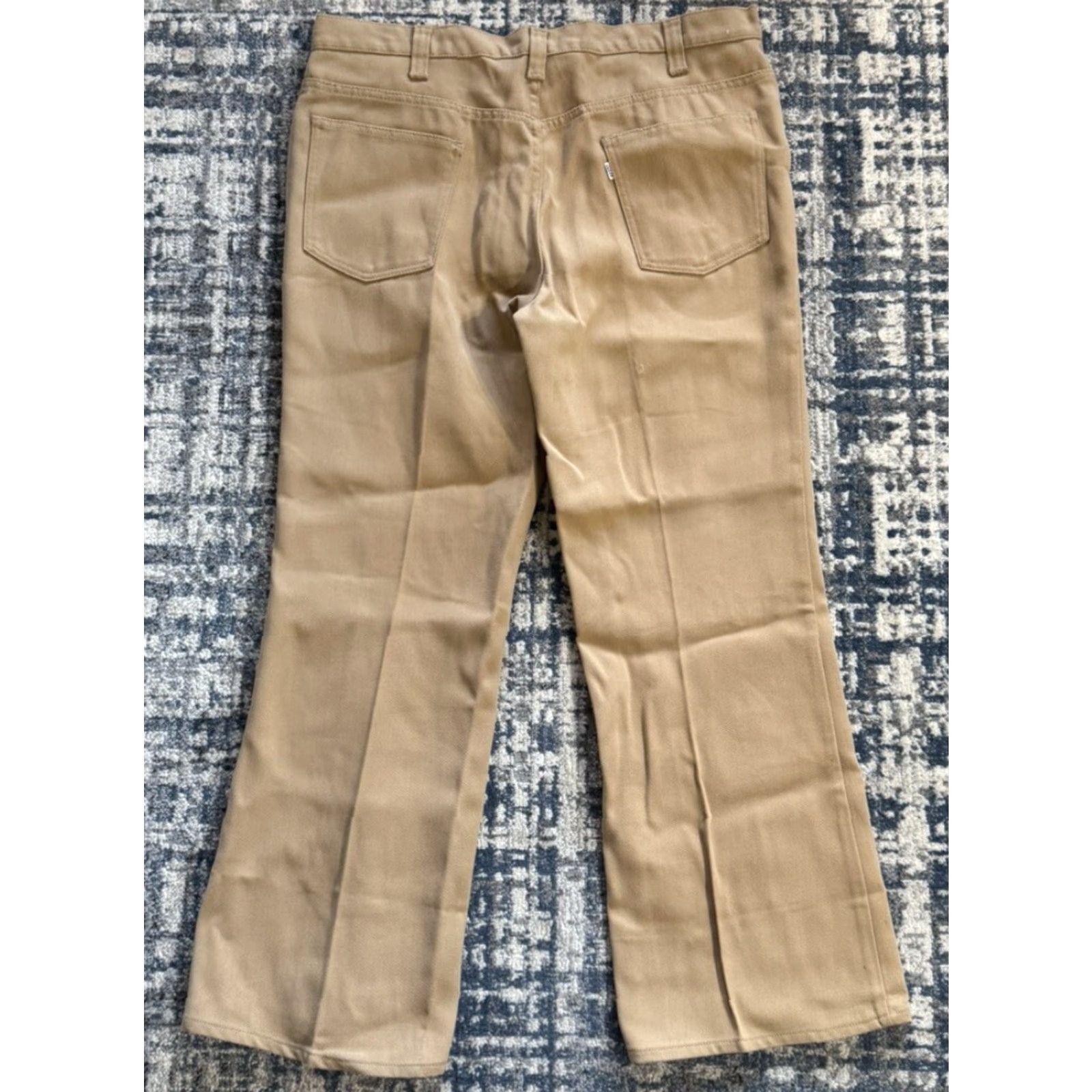 Denime VINTAGE Levi’s 60s Big E STA-PREST Beige Denim Jeans 38x29Tal on 42 White Tab 1960s Casual Mens Boys Size US 38 / EU 54 - 7 Thumbnail
