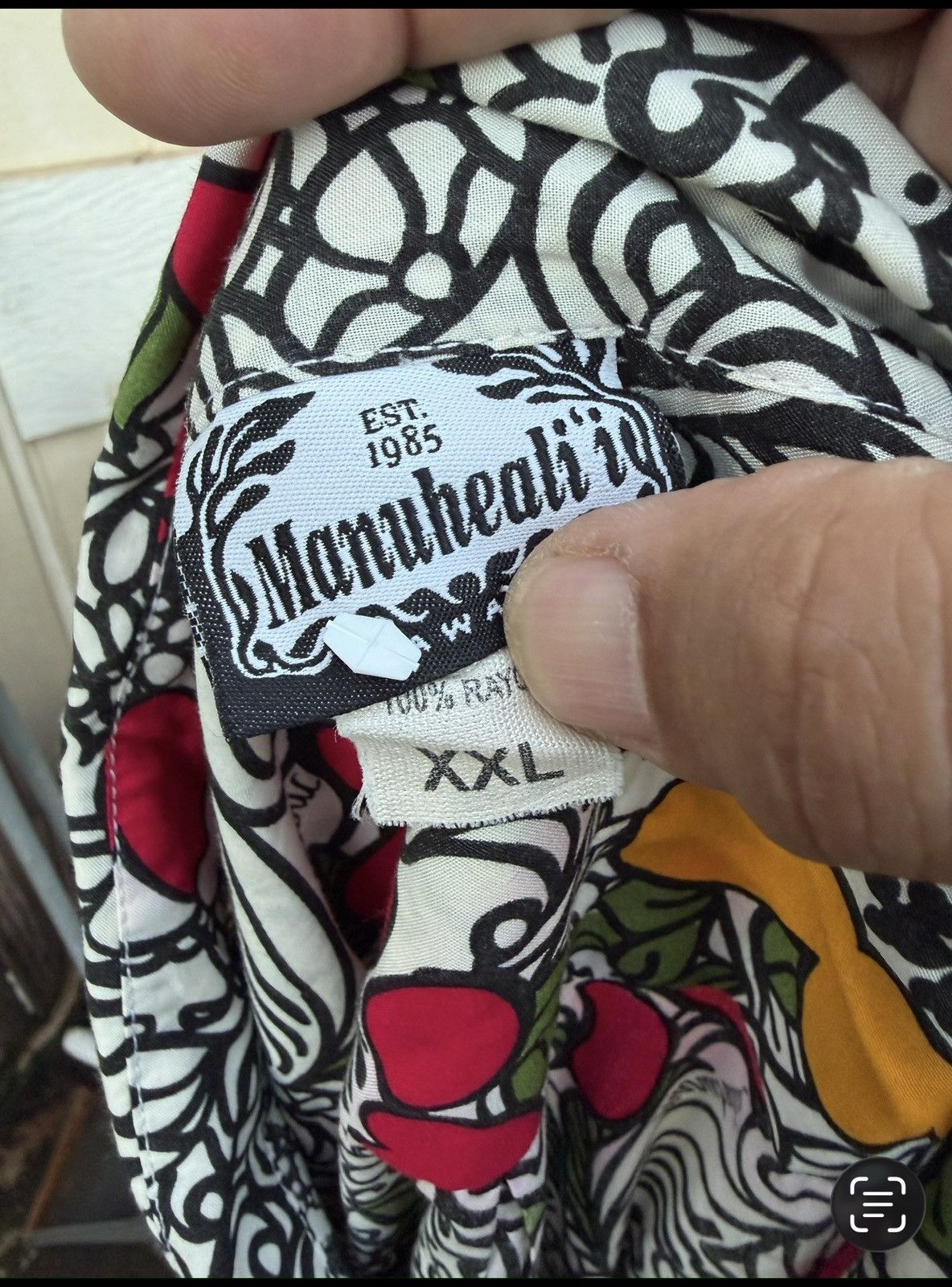 Other PreOwned Manuhealii Hawaiian Print Multicolored Men's 2XL Size US XXL / EU 58 / 5 - 4 Thumbnail