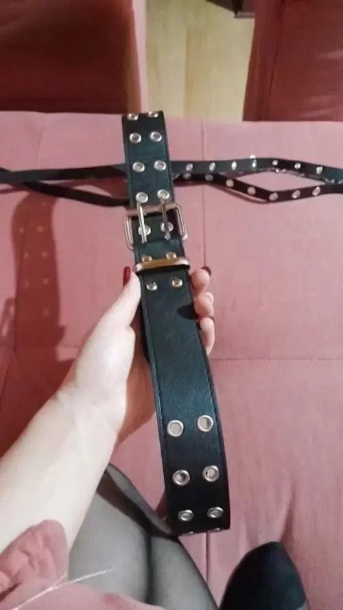 Foreign Exchange Punk Gothic Style Double-breasted Buttonhole Belt Size ONE SIZE - 4 Thumbnail