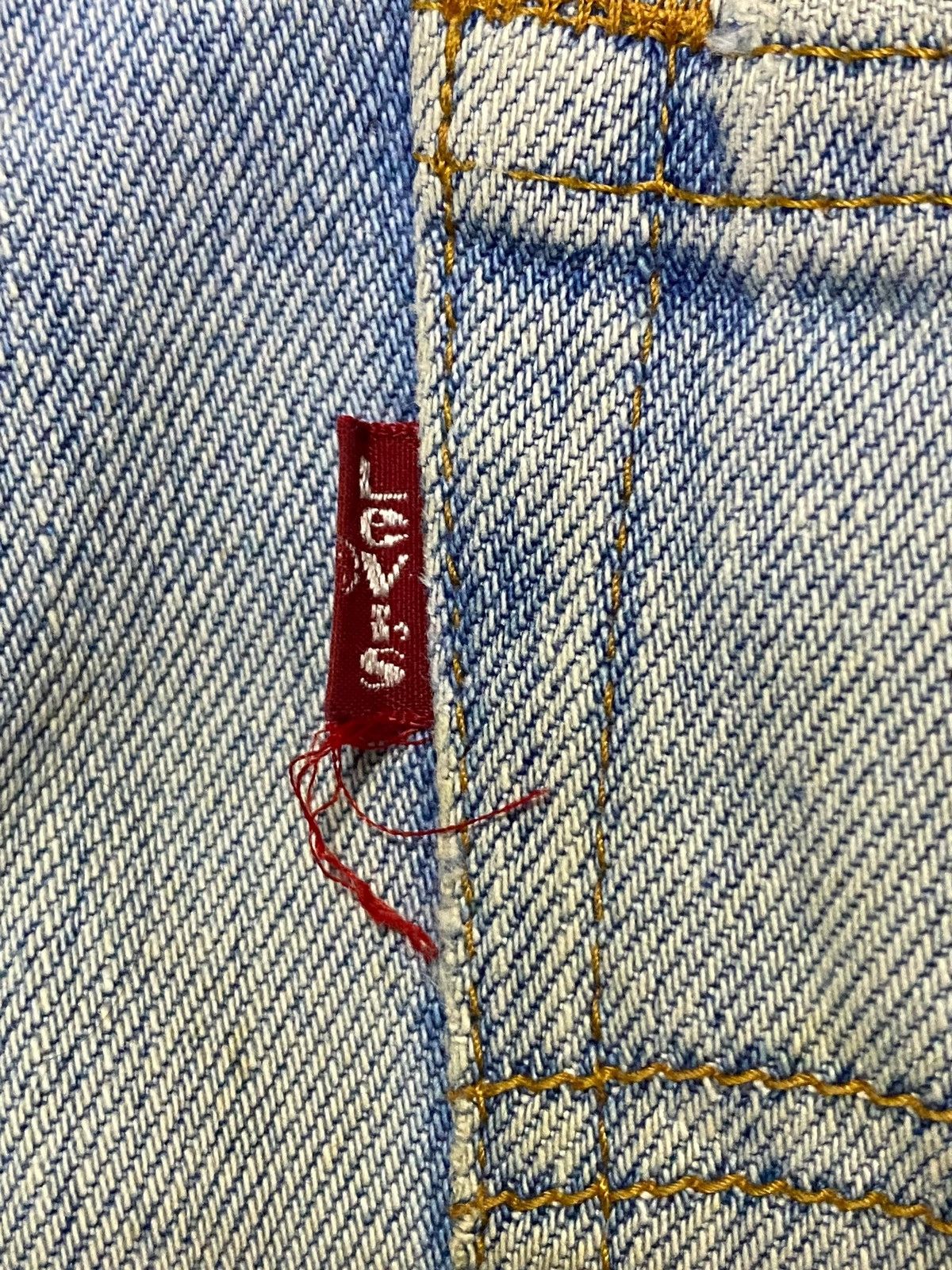 Levi's Vintage Levis 550 80/90s Faded Grunge Distressed Loose Jeans Size US 29 - 13 Thumbnail