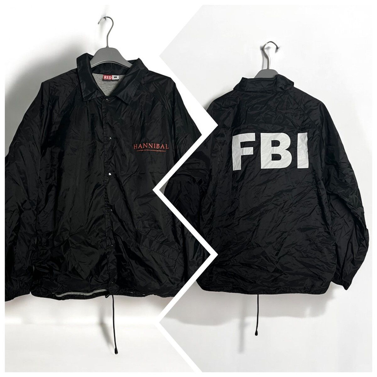 Other 2001 HANNIBAL FBI MOVIE JACKET RARE FILM CINEMA Size US L / EU 52-54 / 3 - 1 Thumbnail