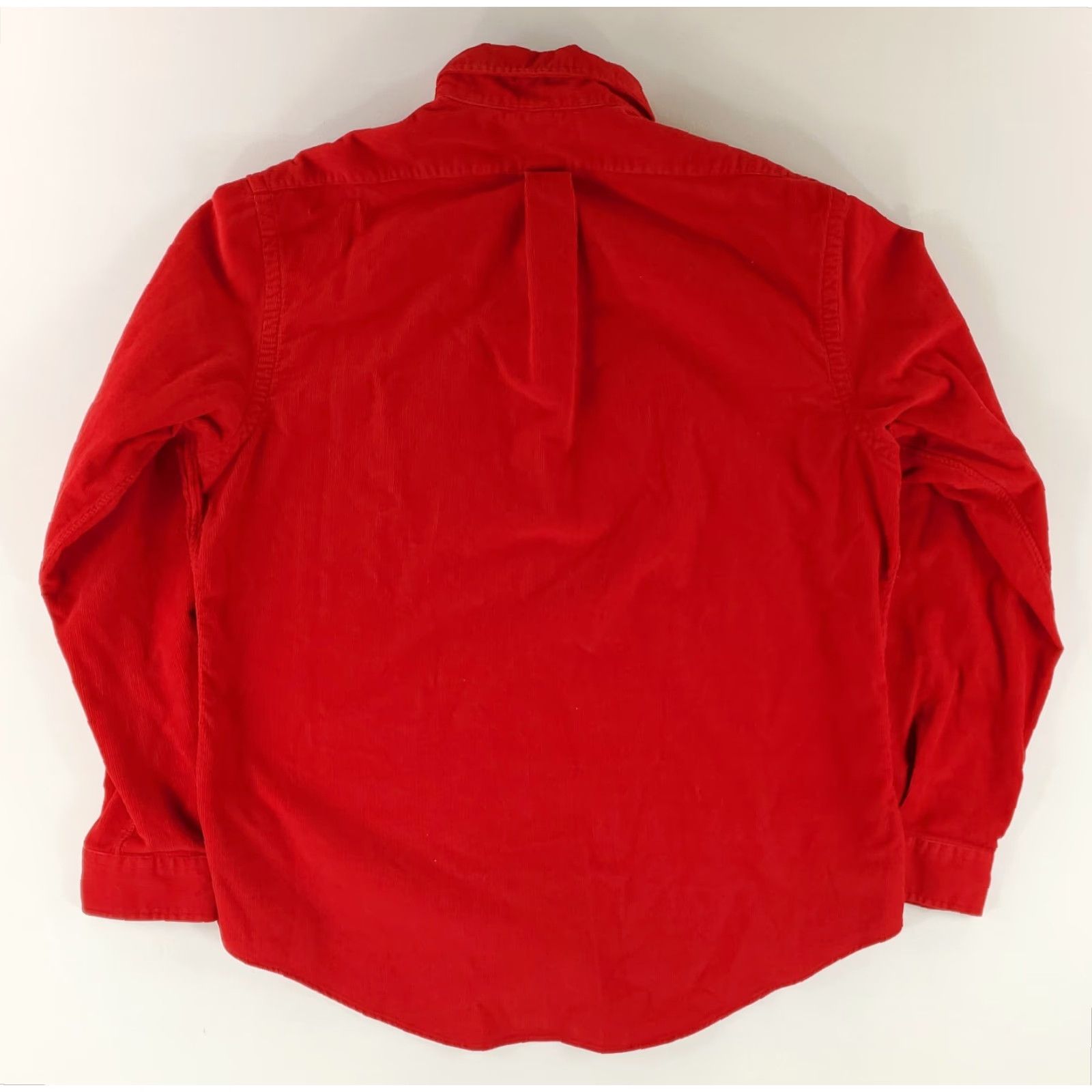Ralph Lauren Ralph Lauren Shirt Corduroy Button Down Custom Fit Red Long Sleeve Mens XL Size US XL / EU 56 / 4 - 4 Thumbnail