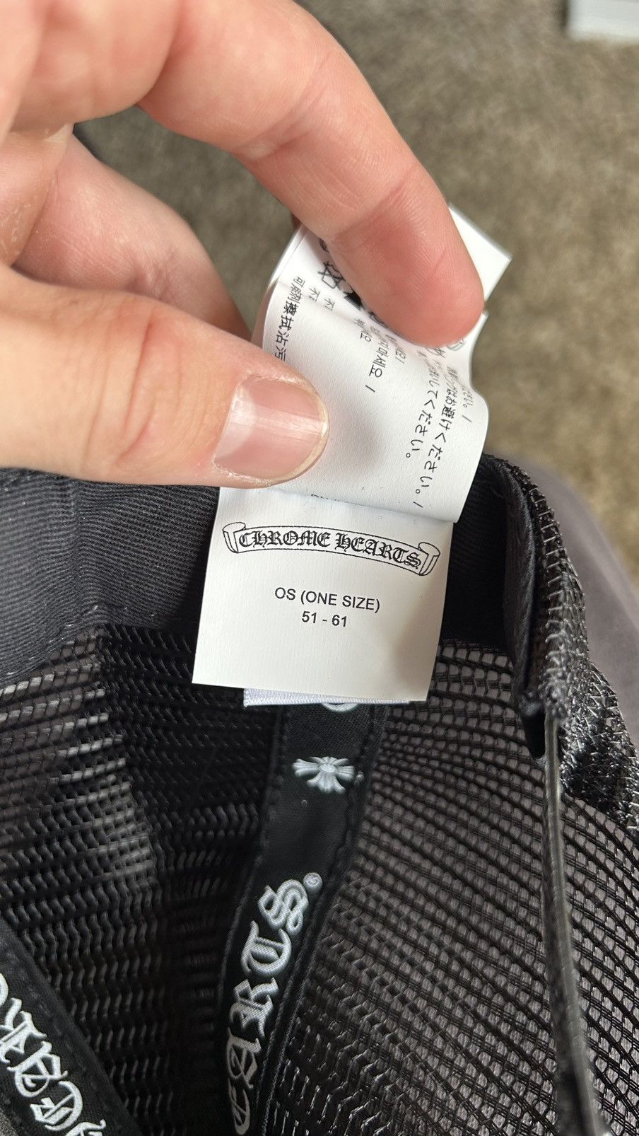 Chrome Hearts Chrome Hearts F*ck Hat Size ONE SIZE - 12 Thumbnail