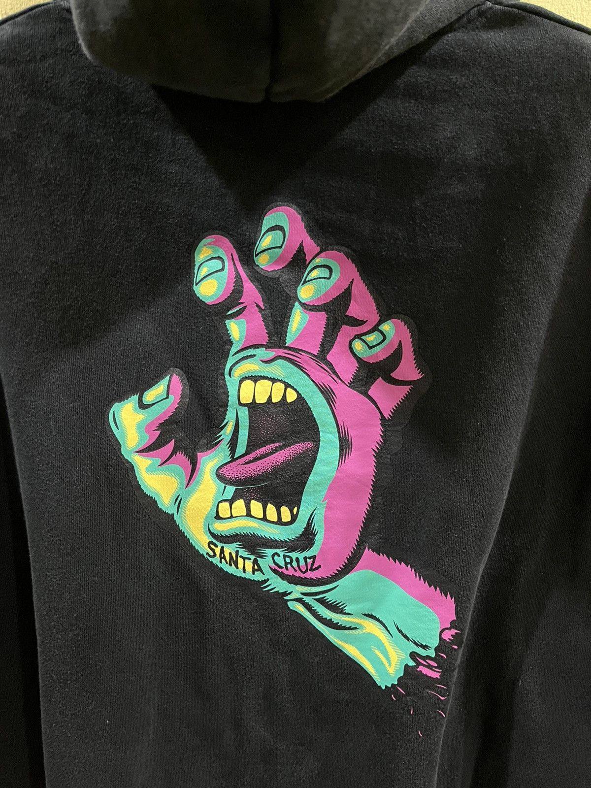 Santa Cruz Skateboards Santa Cruz Screaming Hand men's pullover hoodie Size US XL / EU 56 / 4 - 6 Thumbnail