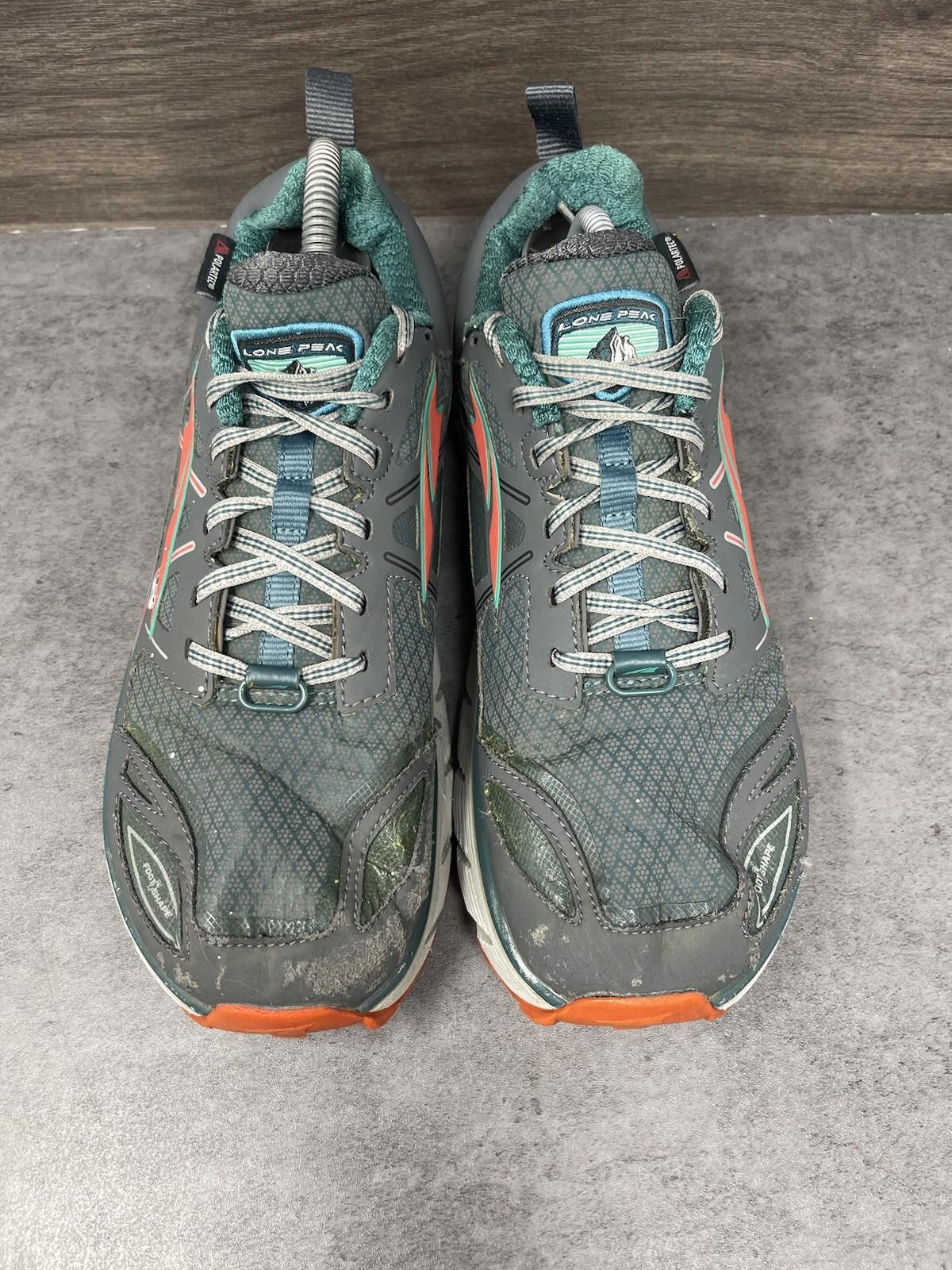 Altra Altra Lone Peak 3 Shoes Womens Size 9.5 Grey Teal Size US 9.5 / IT 39.5 - 3 Thumbnail