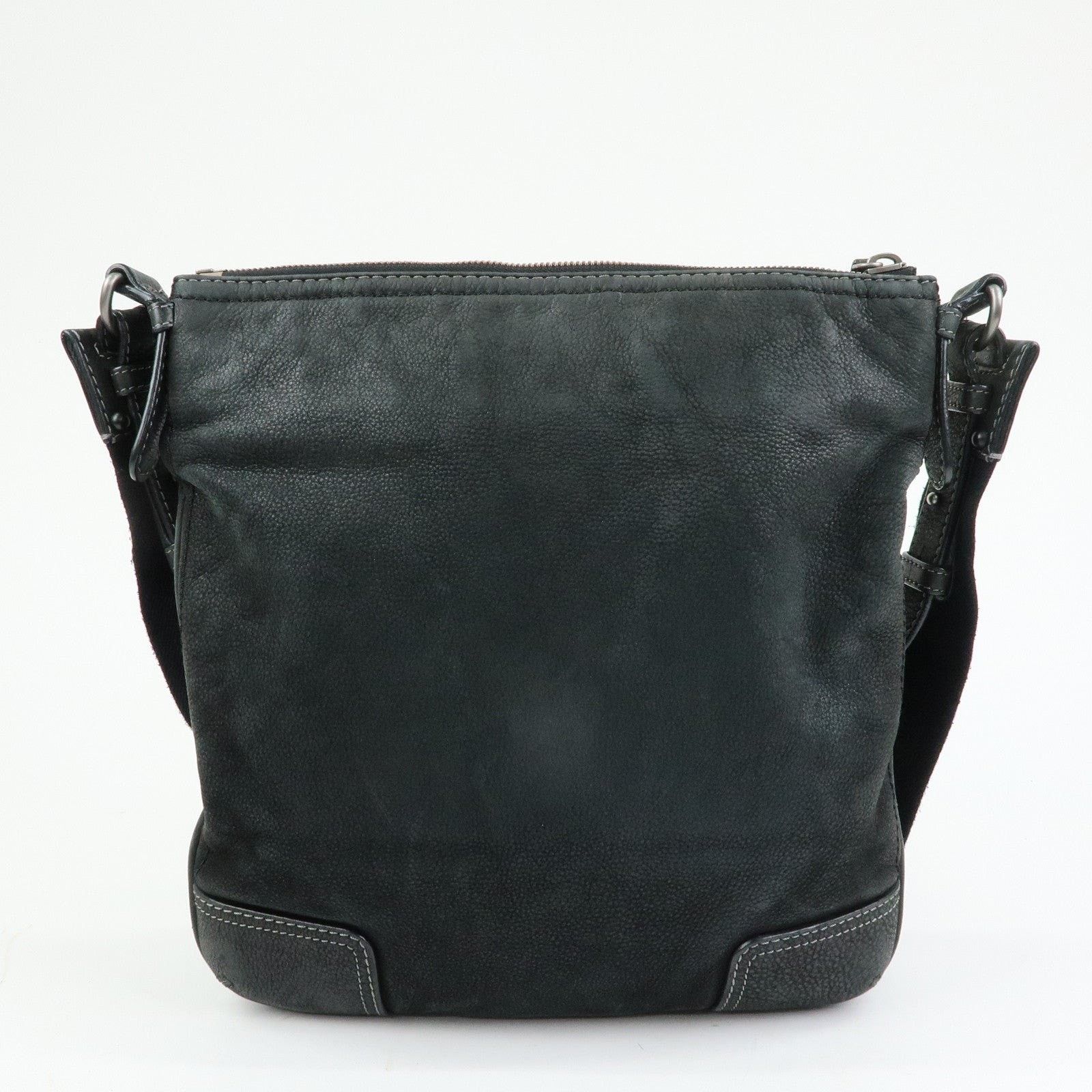 Loewe Loewe Anagram Calfskin Crossbody Bag Black Size ONE SIZE - 2 Thumbnail