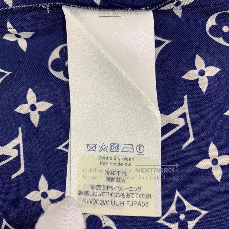 Louis Vuitton Louis Vuitton Blue presbyopic full-print shorts Size US 38 / EU 54 - 6 Thumbnail