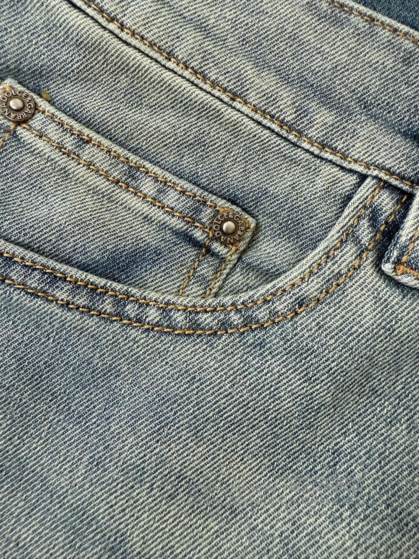 Dolce & Gabbana Dolce & Gabbana Spring Summer Light Jeans. Size US 33 - 6 Thumbnail