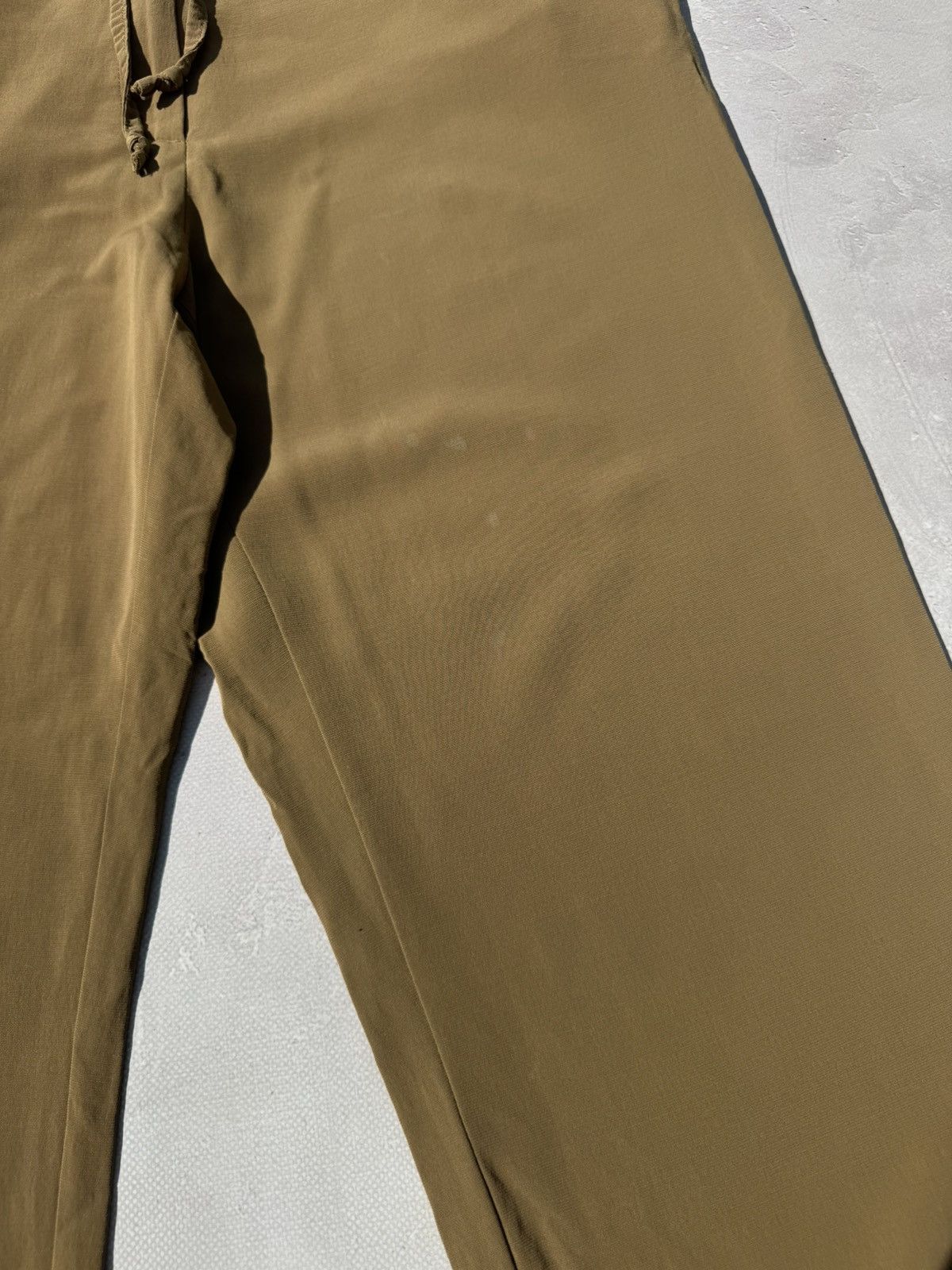 Dries Van Noten Vintage Dries Van Noten Woman's Rayon Baggy Pants Size 30" / US 8 / IT 44 - 3 Thumbnail