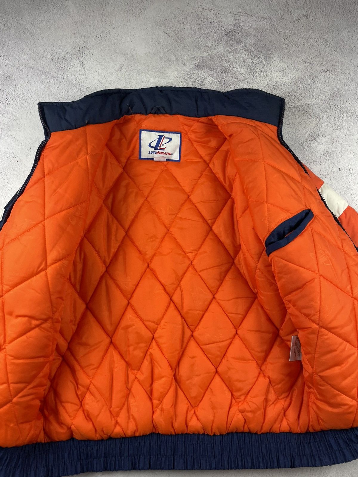 Logo Athletic Rare Vintage 90s Auburn Tigers Starter Jacket Navy Orange L Size US L / EU 52-54 / 3 - 10 Thumbnail