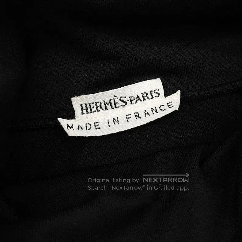Hermes Hermes Black silk high-necked vest Size XS / US 0-2 / IT 36-38 - 5 Thumbnail