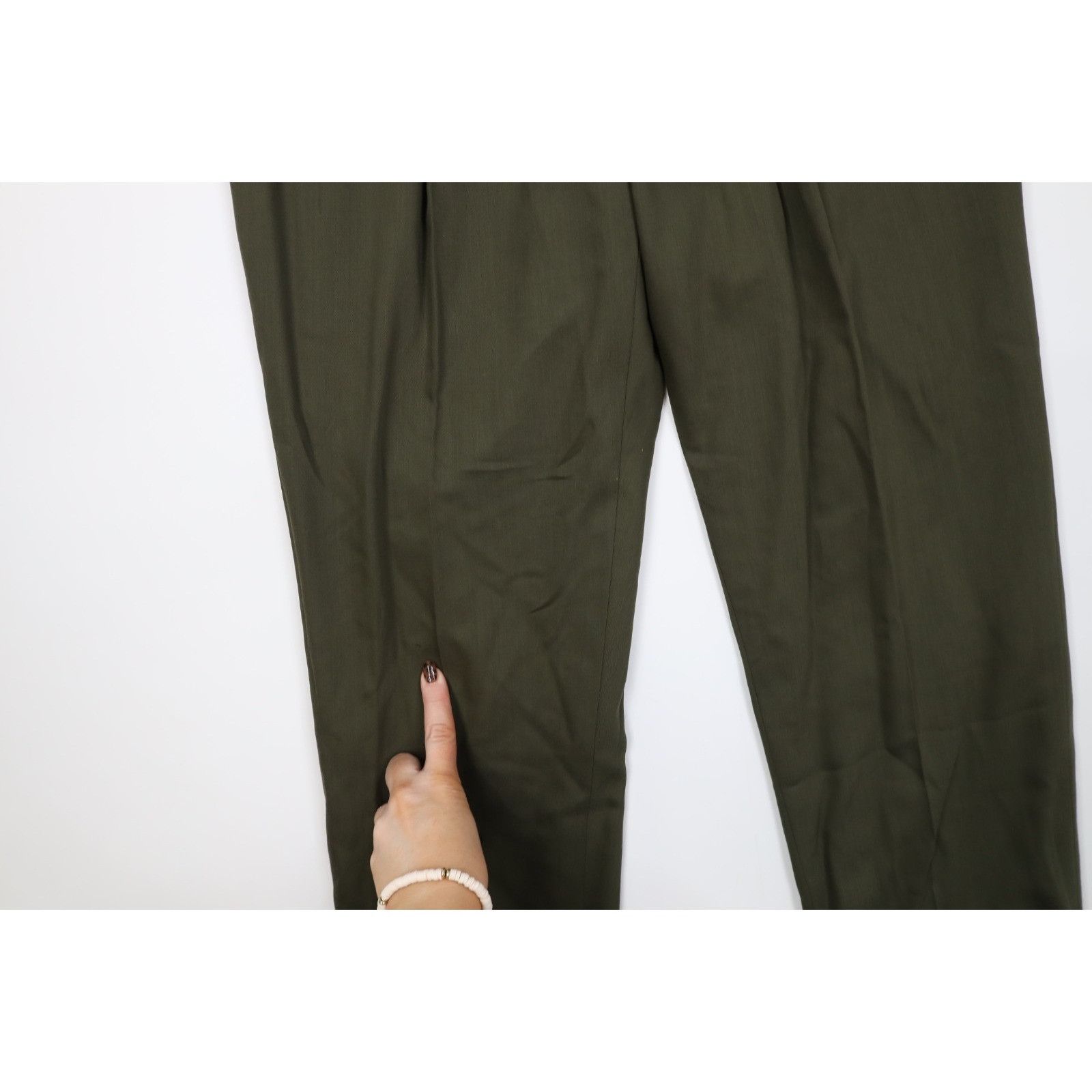 Vintage Vintage 90s Streetwear 2 Piece Rayon Gabardine Wool Suit Size 42R - 15 Thumbnail
