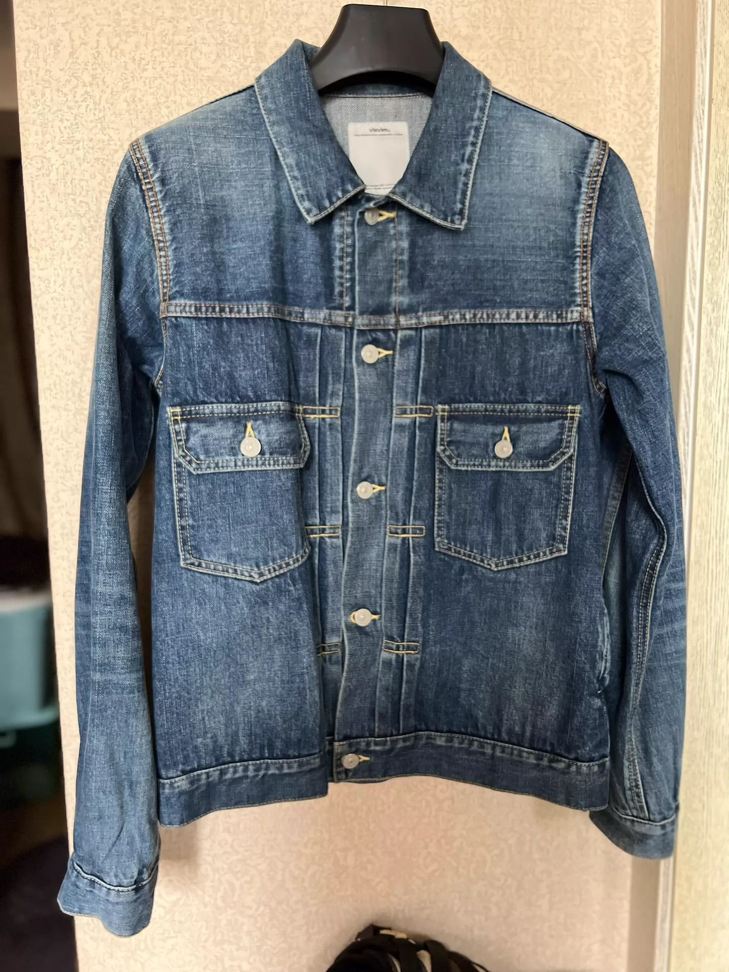 Visvim VISVIM SS 101 JKT DAMAGED classic washed denim jacket Size US L / EU 52-54 / 3 - 1 Thumbnail