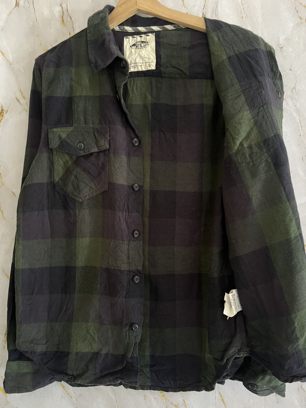 Vans Vintage Vans Tartan Button-Up–Skate Punk Streetwear Archive Size US S / EU 44-46 / 1 - 3 Thumbnail